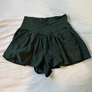 Aerie Forest Green Women's Athletic Shorts